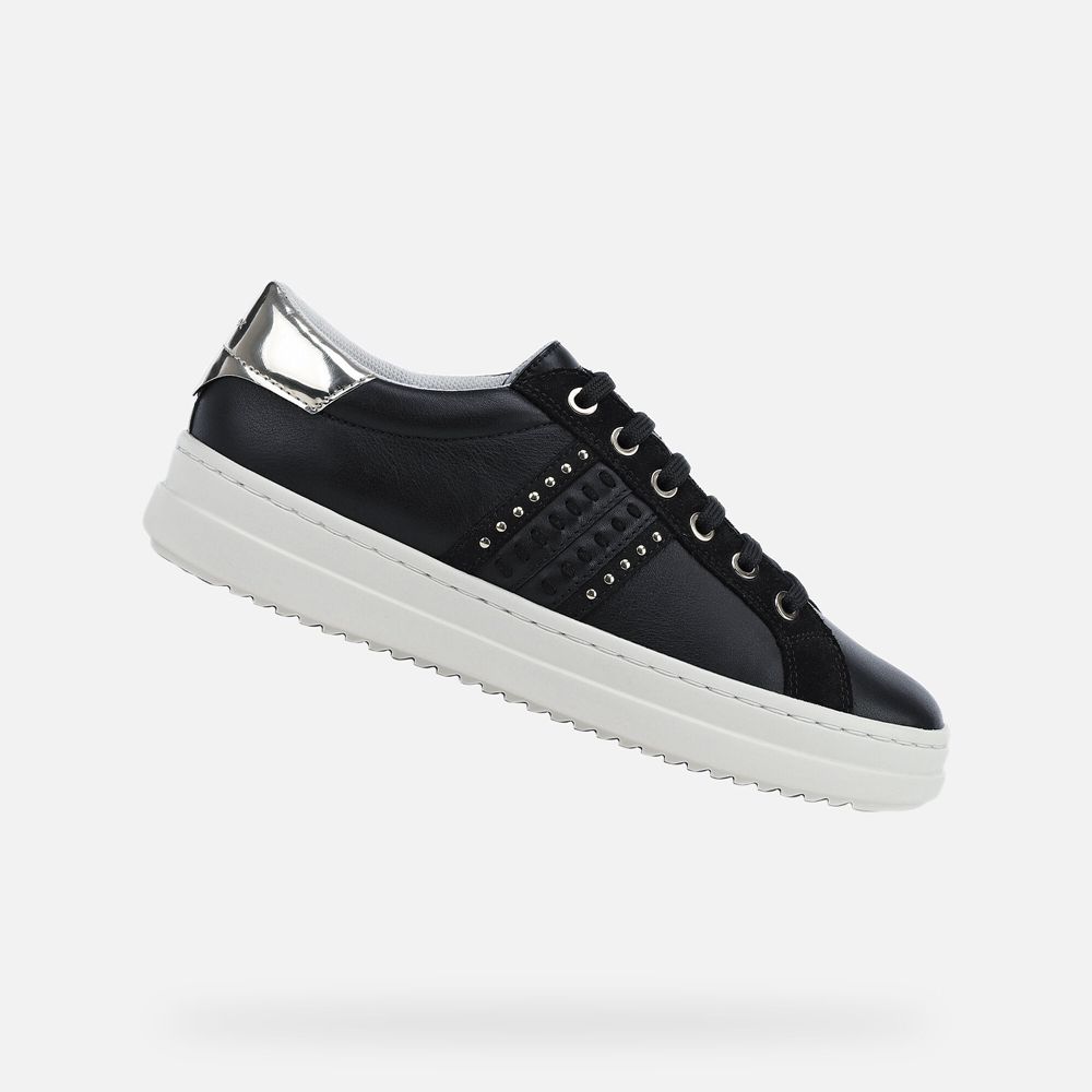 Geox Bayan Spor Ayakkabı Siyah - Pontoise - FZA-179253